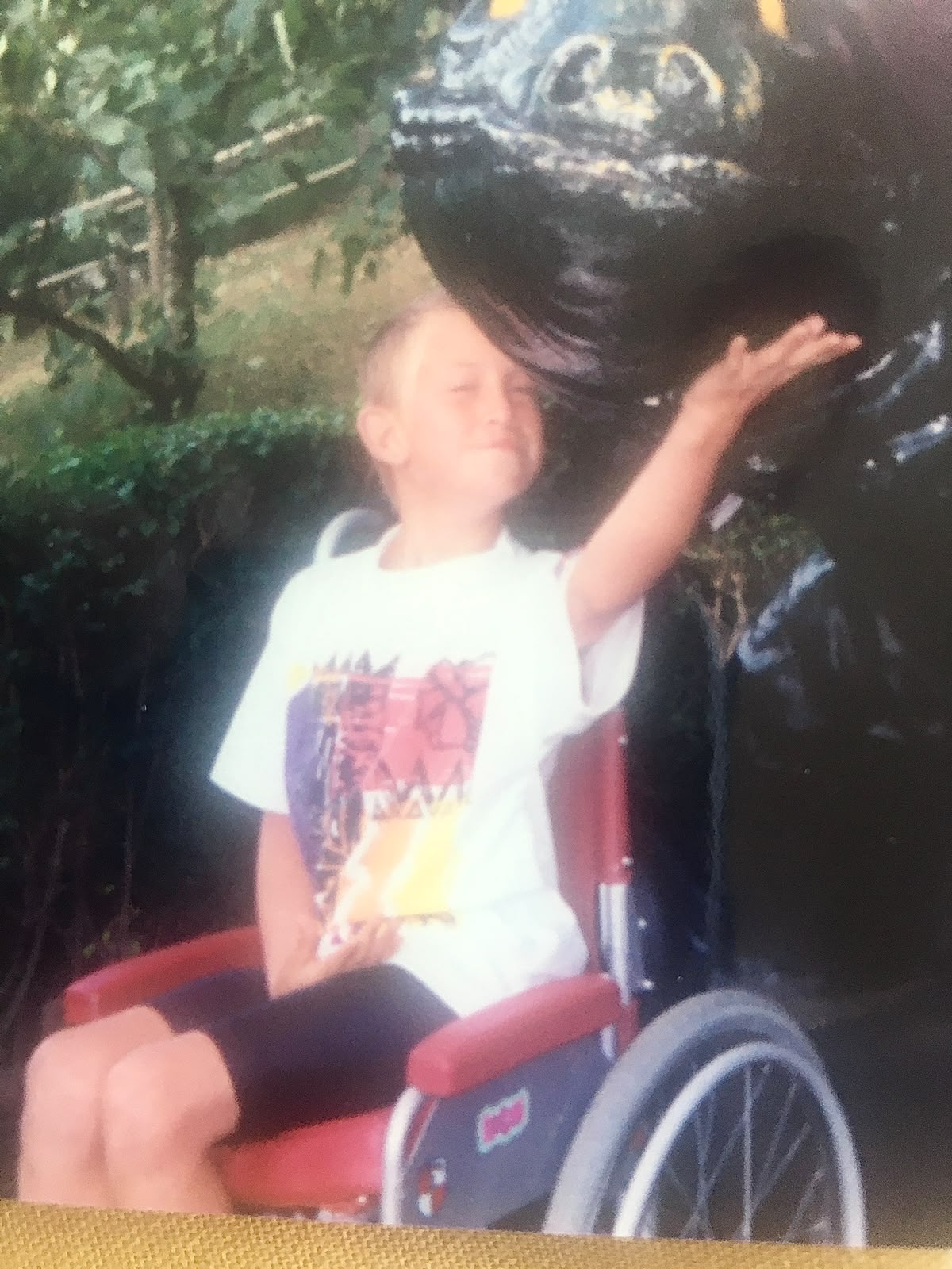 An image of Gavin Clifton as a child